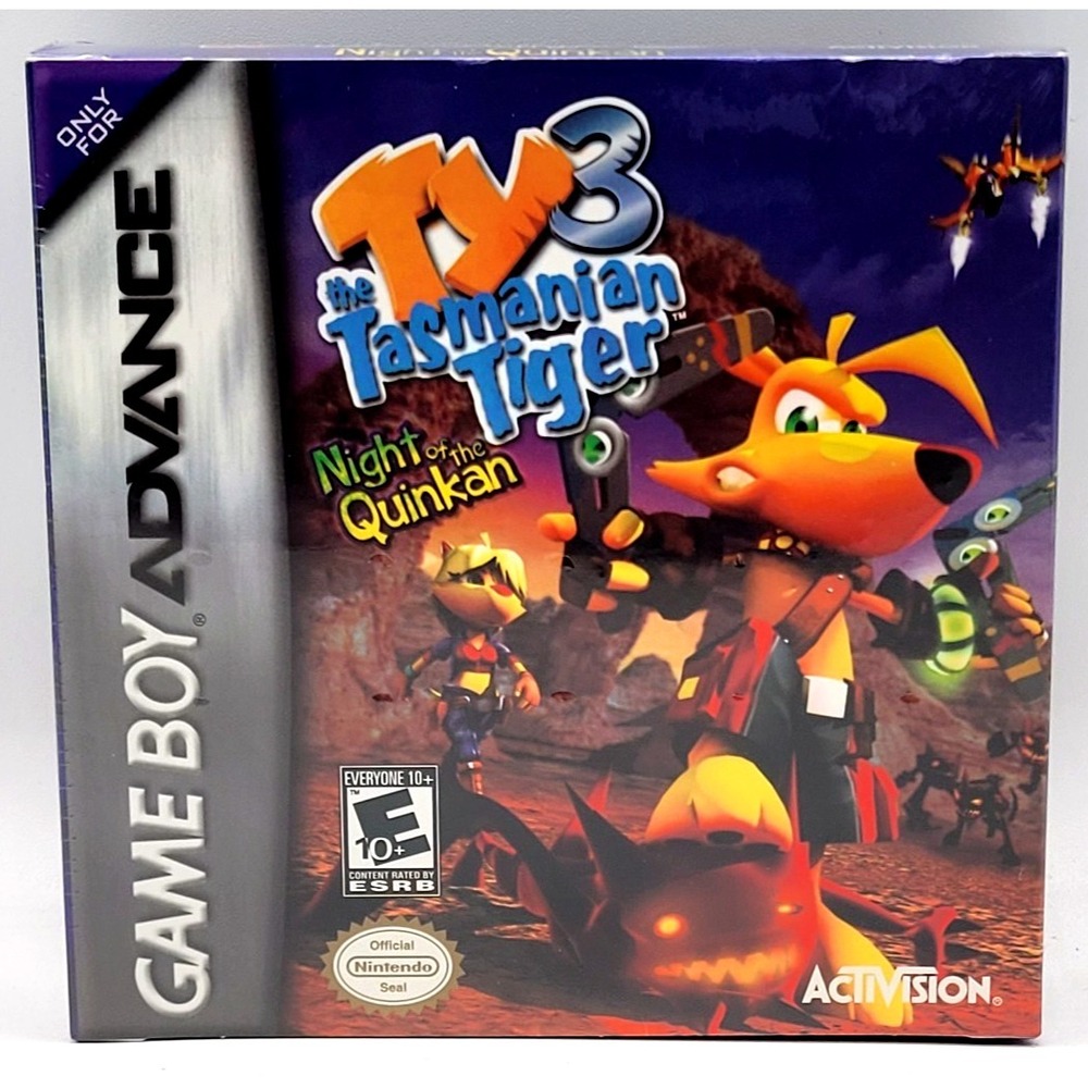 Ty the Tasmanian Tiger 3: Night of the Quinkan Game Boy Advance FACTORY SEALED